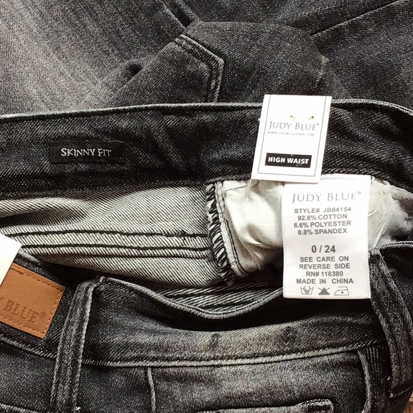 - Judy blue big ideas skinny jeans size 0/24 - Picture 5 of 5